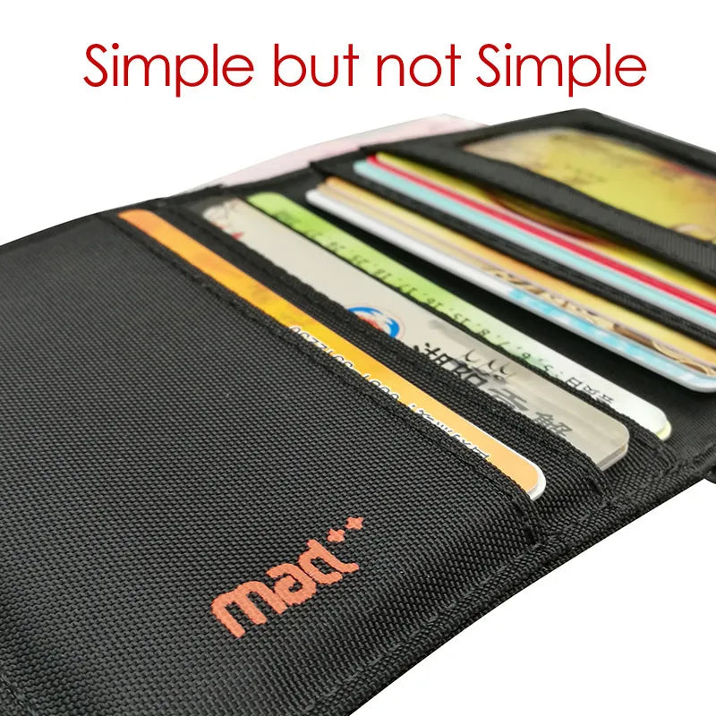 Minimalist Slim Nylon Wallet