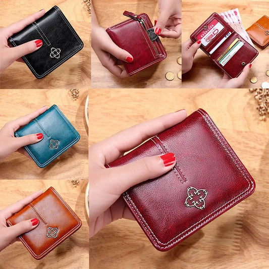 Mini Wallet Women Luxury Leather Wallets