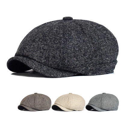 Winter Thick Warm Newsboy Caps