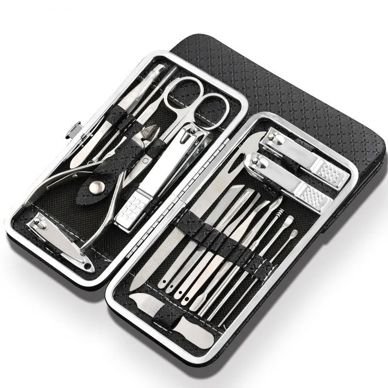 Qmake 19 in 1 Stainless Steel Manicure set