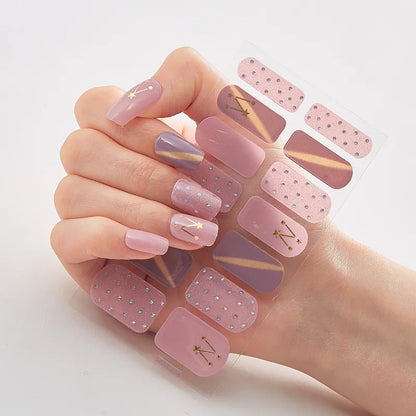 Patterned Nail Stickers & Nail Strips for Women