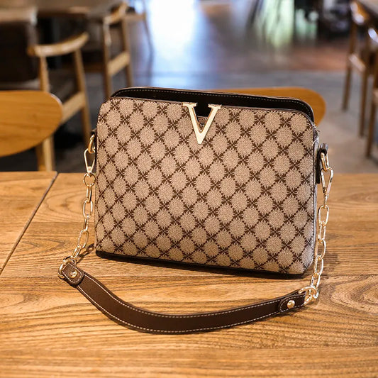 New Luxury Designer Ladies Plaid Handbags