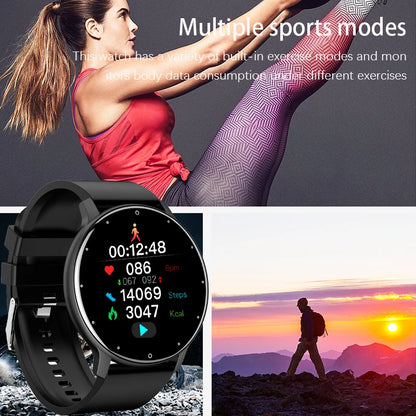 Men;s Full Touch Screen Sport Bluetooth Watch