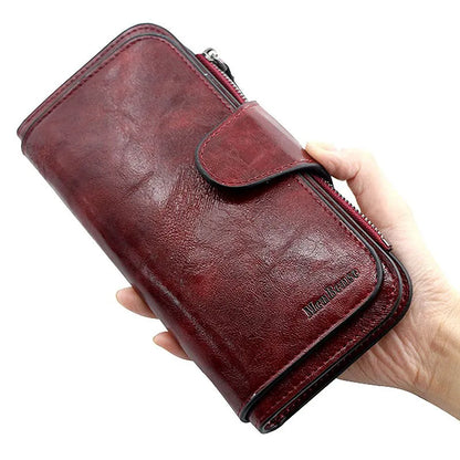 VINTAGE Women's wallet made of leather