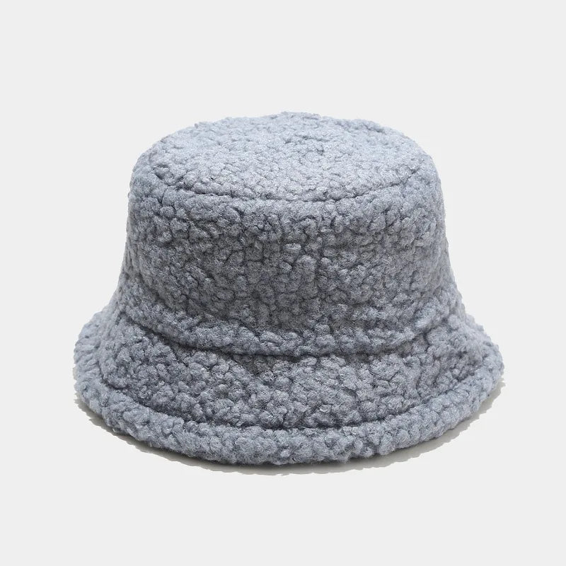 Lamb Faux Fur Bucket Hat
