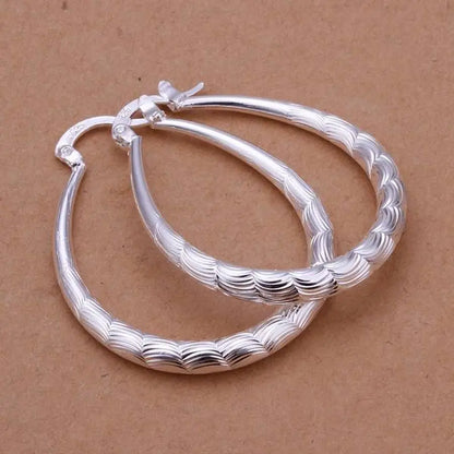 925 Sterling Silver wedding hook Earrings