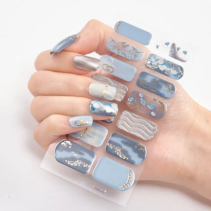 Patterned Nail Stickers & Nail Strips for Women