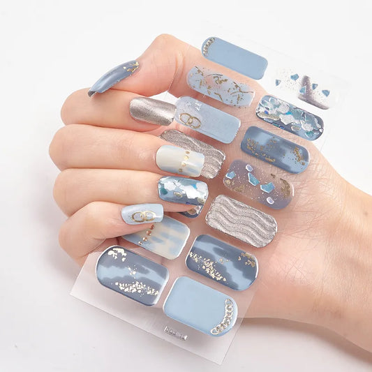 Patterned Nail Stickers & Nail Strips for Women