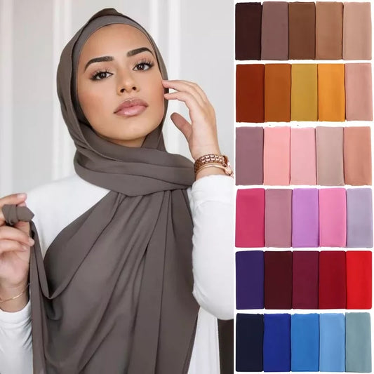 Muslim Chiffon Hijab Scarf