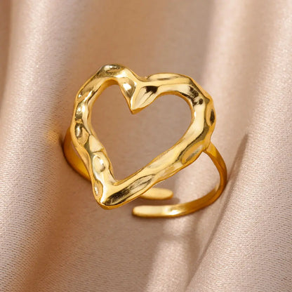 Aesthetic Sunflower Gold Plated Ring Jewelry