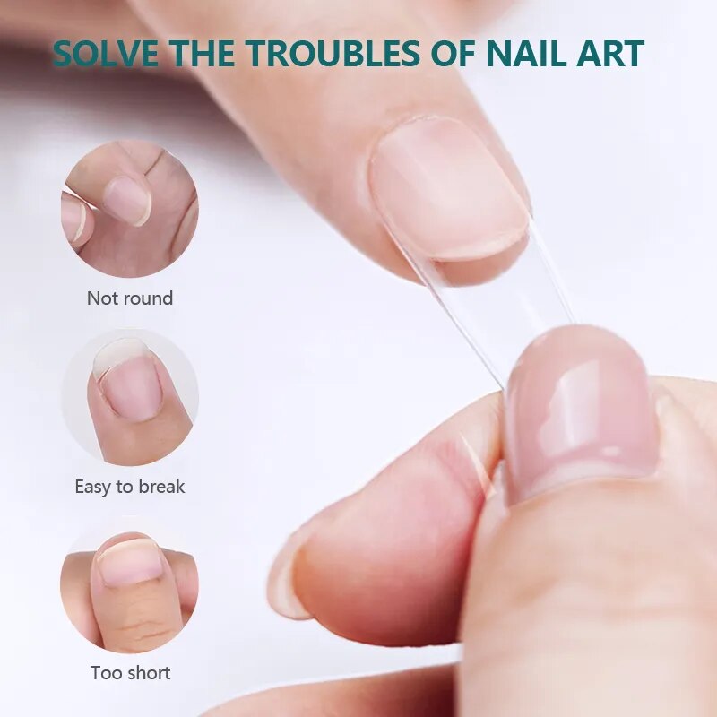 NAILPOP 120pcs False Nails Acrylic Press on Nails