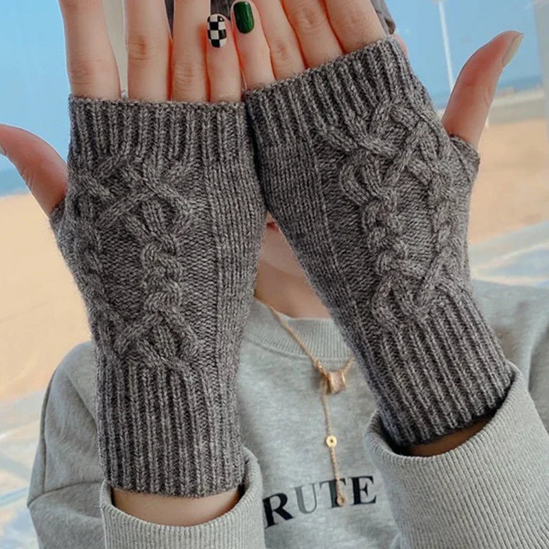 Half Finger Gloves for Winter