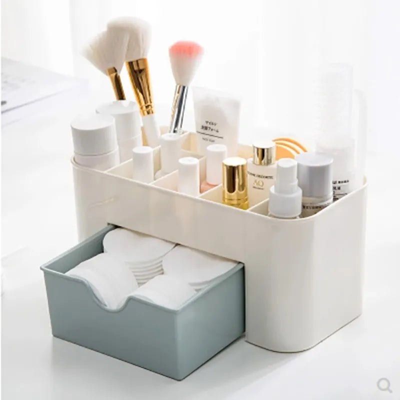 Double Layer Plastic Makeup Organizers