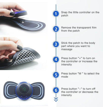 Intelligent EMS Massage Foot Pad