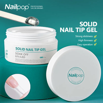 Nailpop Solid Nail Patch Gel