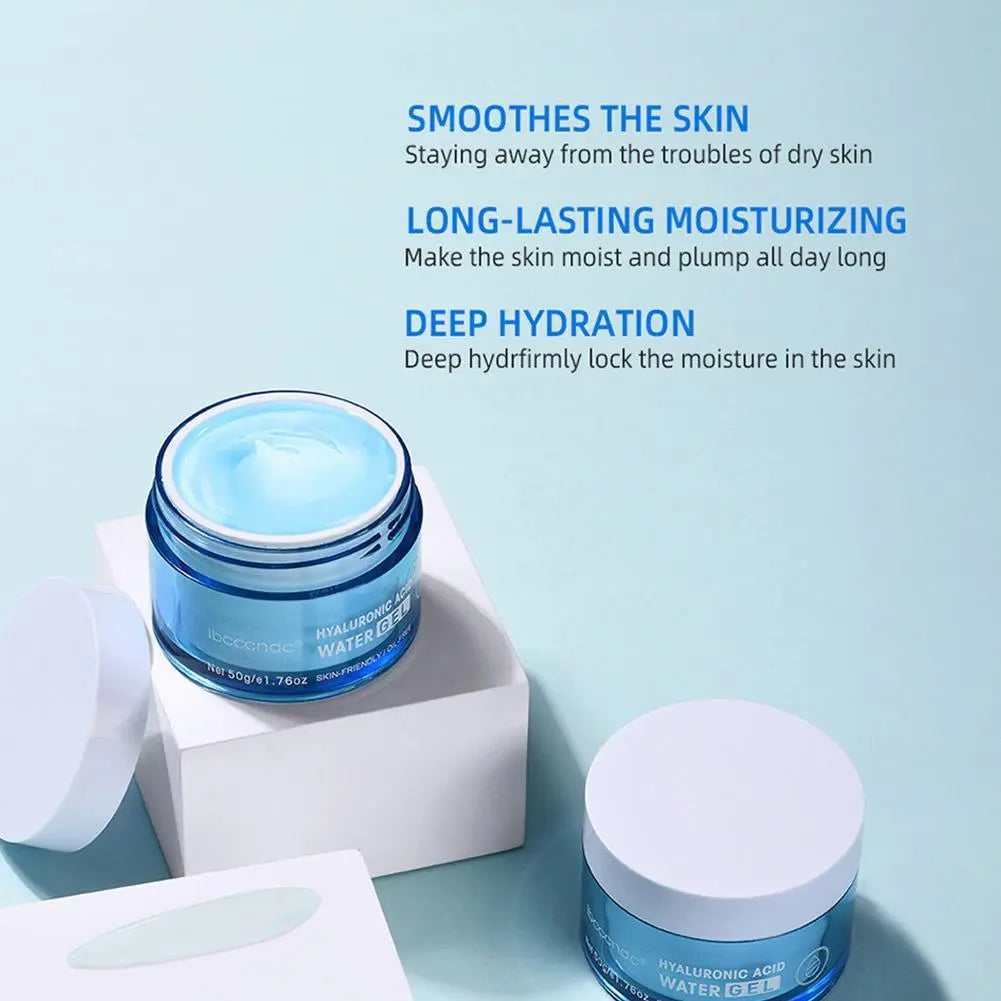 Hyaluronic Acid Hydrating Water Gel/Moisturizing Facial Cream