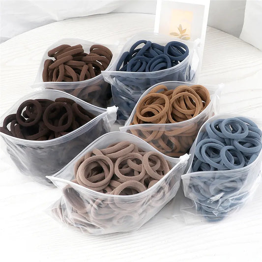 50PCS/Set Basic Hair Bands