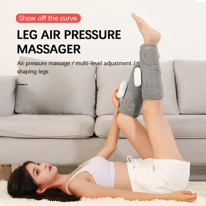 Smart Leg Massage 3 Modes Vibration Leg Air Compression Massager