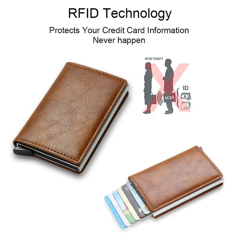 Rfid Smart Wallet With AirTag