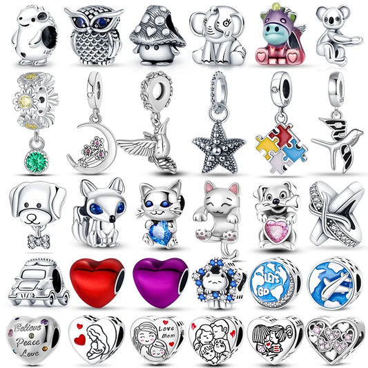 Charms Fit Pandora Original Bracelet 925 Sterling Silver