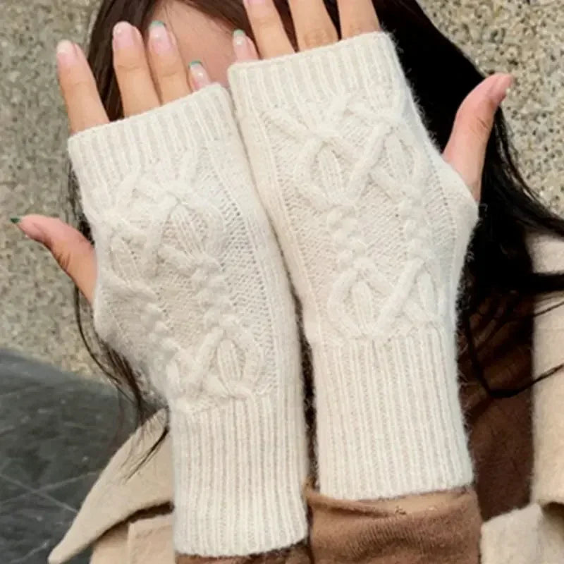 Half Finger Gloves for Winter