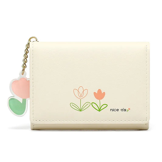 Brand Designer Wallets Floral Pattern