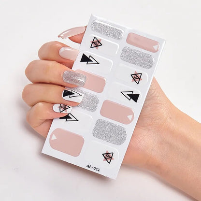 Patterned Nail Stickers & Nail Strips for Women