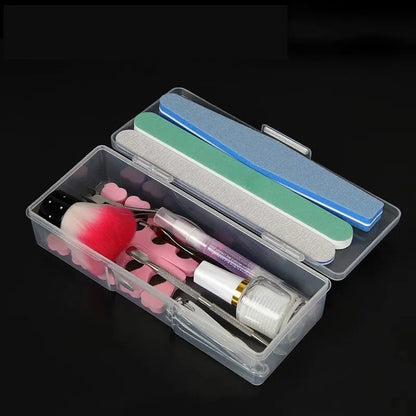 Nail Art Storage Box Organizer for Nail Accessories