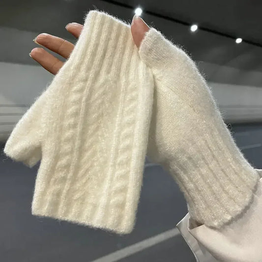 Half Finger Gloves for Winter