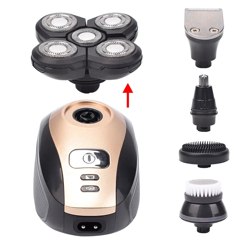5-in-1 Rechargeable Men's Electric Shaver Set