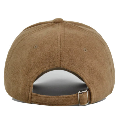 Fashion Suede Baseball Caps