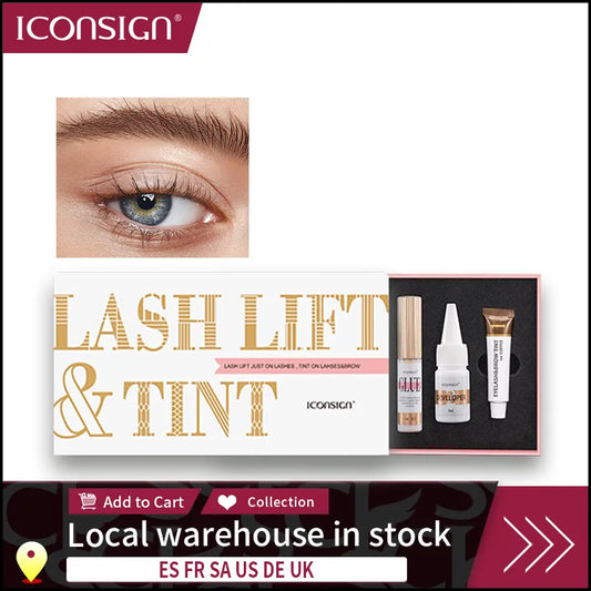 ICONSIGN Lash Lift and Tint Kit Professional Eyelash Lifting