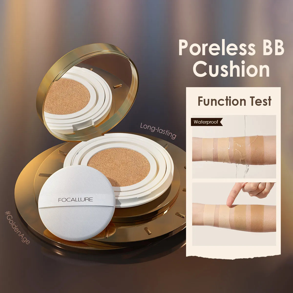 Focallure Waterproof Matte Air Cushion BB&CC Cream