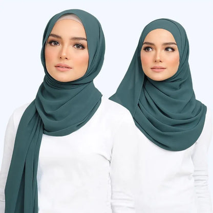 Muslim Chiffon Hijab Scarf