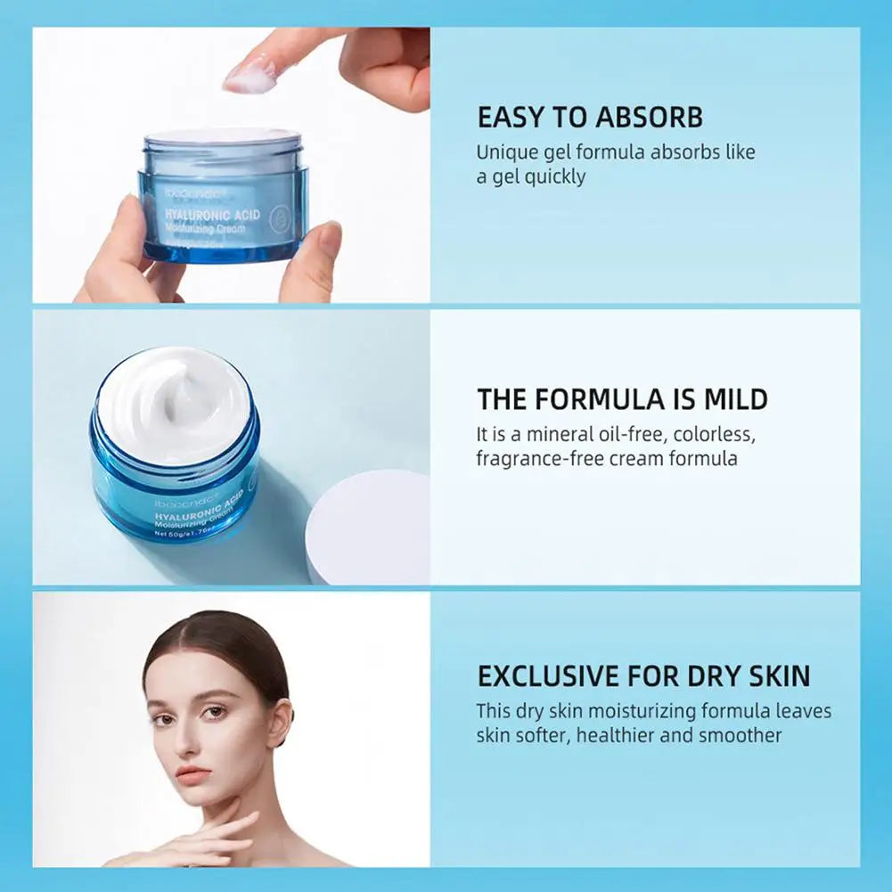 Hyaluronic Acid Hydrating Water Gel/Moisturizing Facial Cream