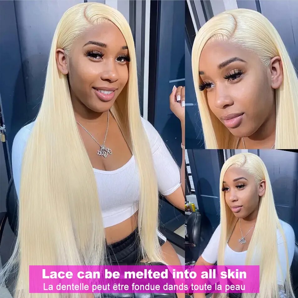 Blonde with Lace Frontal Wig