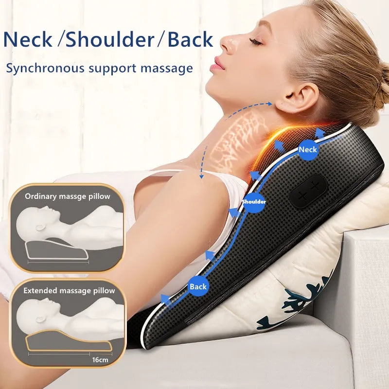 Shiatsu Head Neck Cervical traction Body Massager