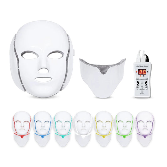 7 Colours LED Light Therapy Face Beauty Facial Devices